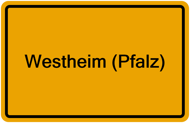 Handelsregister Westheim (Pfalz)